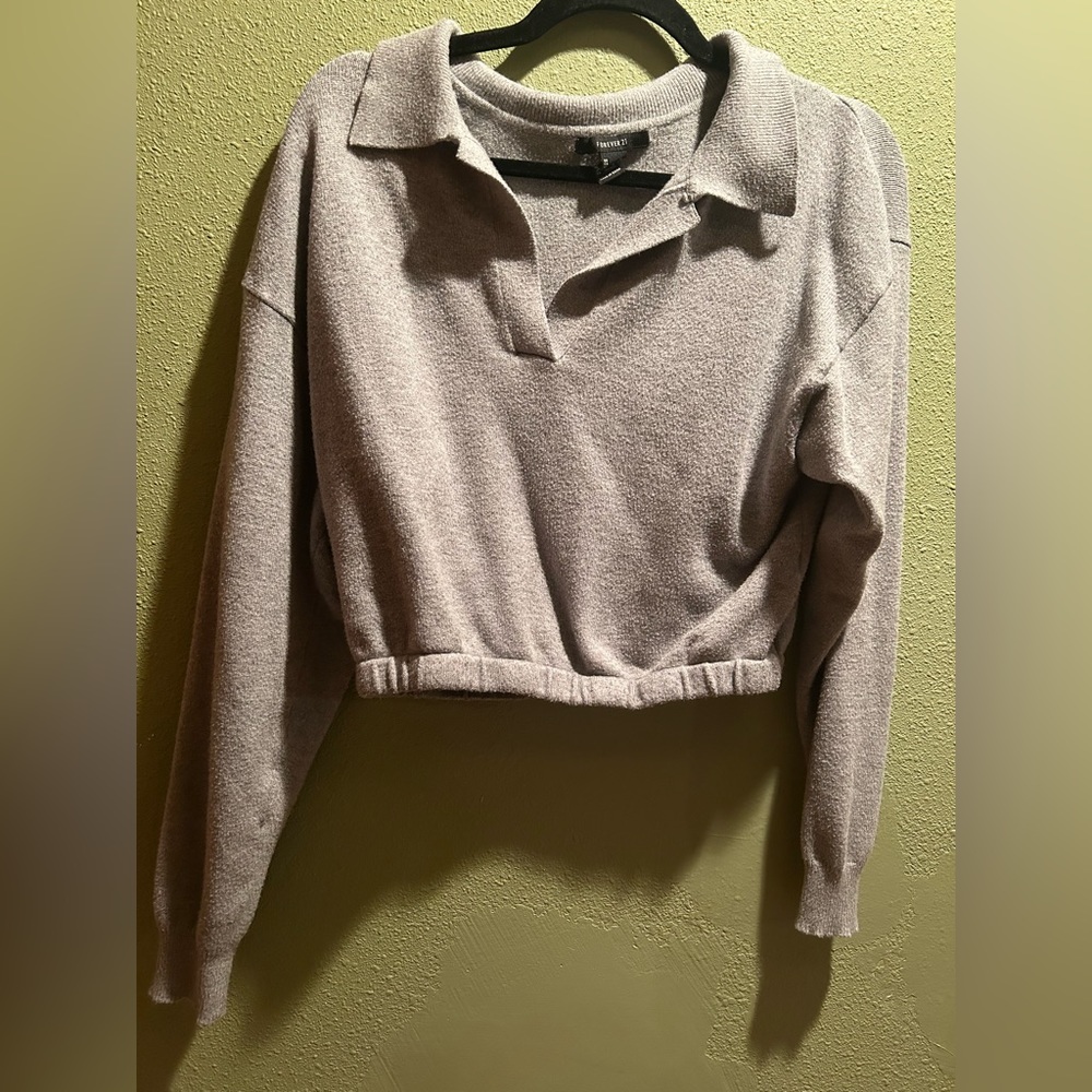 Forever 21 Crop Sweater
